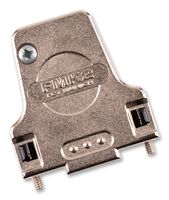 MOLEX / FCT 172704-0097 D Sub Backshell, 172704 Series, DA, 45°, Zinc Body
