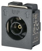 EAO 46-2V00.000.000 SWITCH HOLDER, PLASTIC GREY