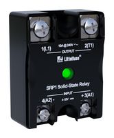 LITTELFUSE SRP1-CBAZL-025NW-N Solid State Relay, IP00, SPST-NO, 25 A, 280 Vrms, Panel Mount, Screw, Zero Crossing