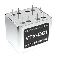 VIGORTRONIX VTX-DB1 Audio Transformer, 11:0.5+0.5, 140 kohm, 150 ohm, 40 kHz