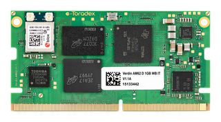 TORADEX 00751200 Computer-On-Module, AM6252xTCGHAALW, Verdin AM62, 1GB, 1.4GHz, ARM Cortex A53/M4F